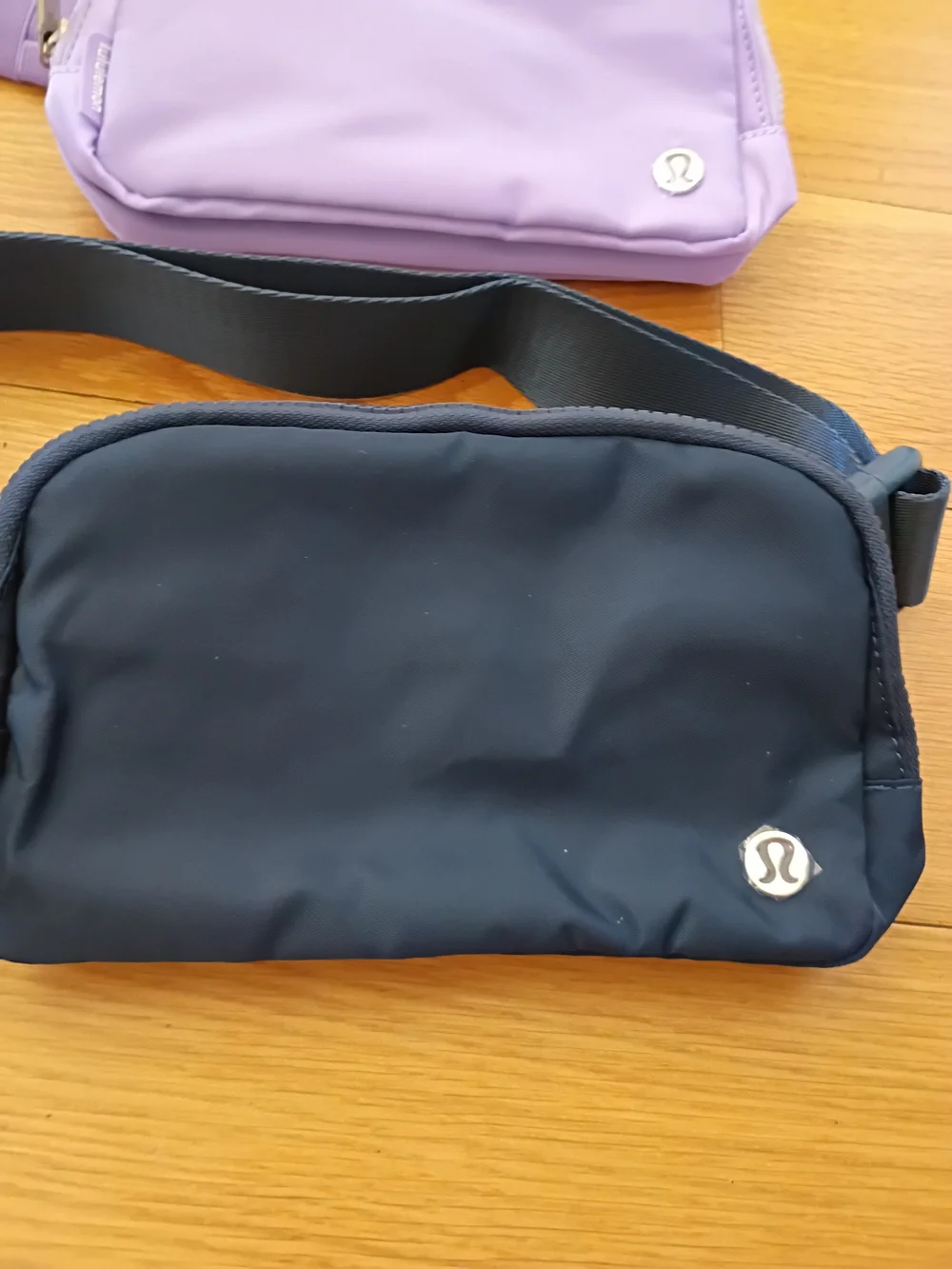 Lululemon Bundle 2 Everywhere Belt Bag - Lavender and Navy Blue